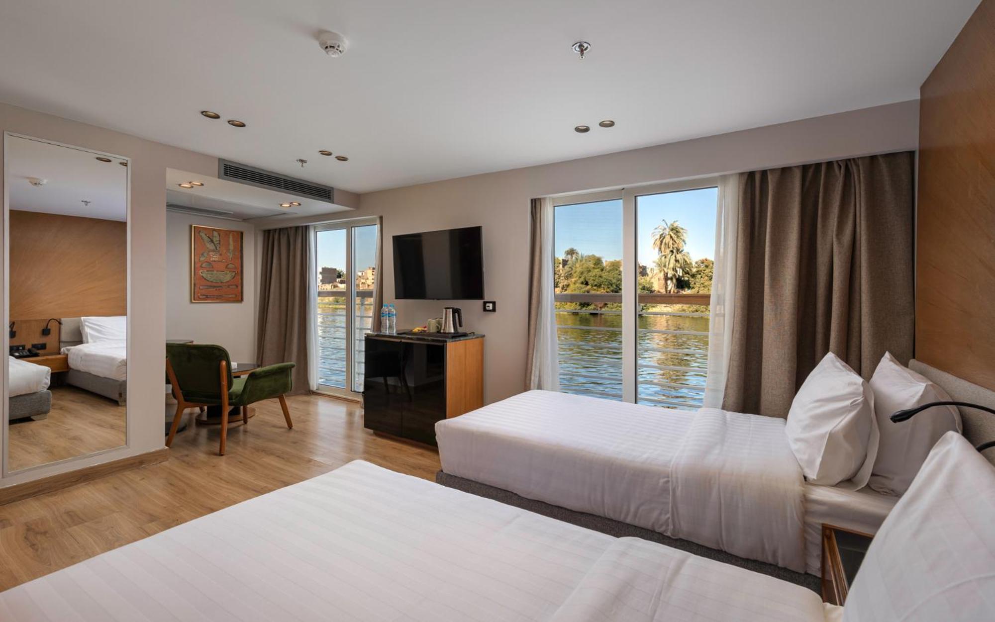 Tia Boutique Nile Cruise - Every Monday From Luxor For 04 & 07 Nights - Every Friday From Aswan For 03 & 07 Nights Exterior photo